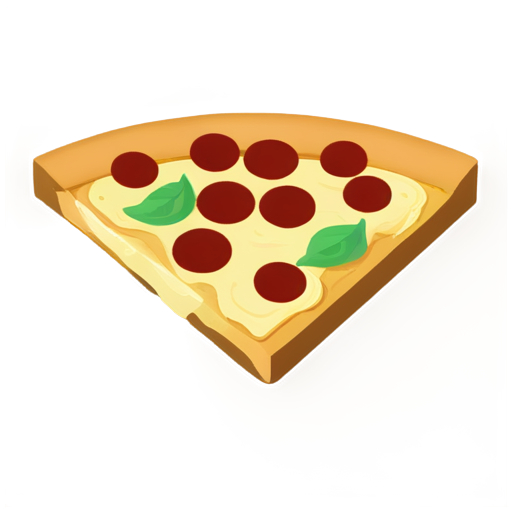 hand drawed gta 5 theme piece of pizza - icon | sticker