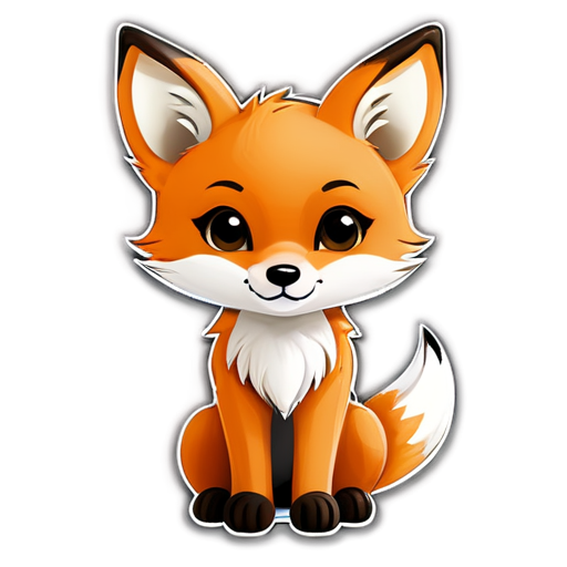 Fox-builder - icon | sticker