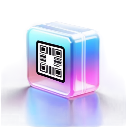 generate an icon minimalistic for barcode scanning with a kidney in the QR code to represent the kidney best and be visible. - icon | sticker