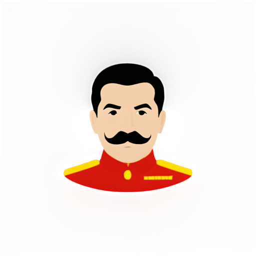 Stalin's mustache - icon | sticker