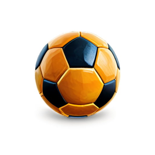 pumpkin like Soccer ball - icon | sticker