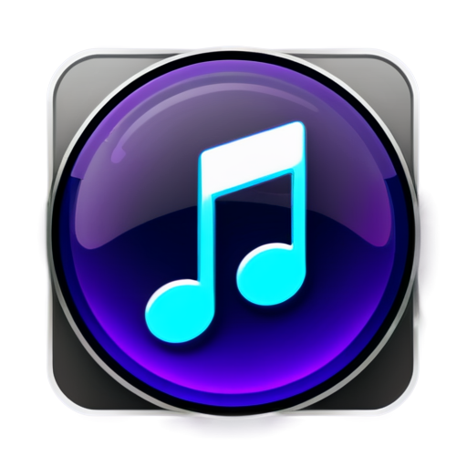 create an icon for a music app named BeatBubble - icon | sticker