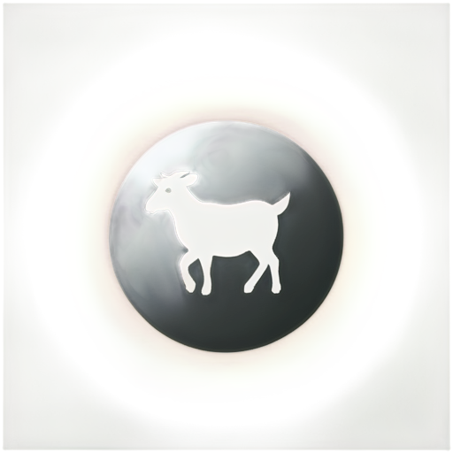logo for candys from goat milk - icon | sticker