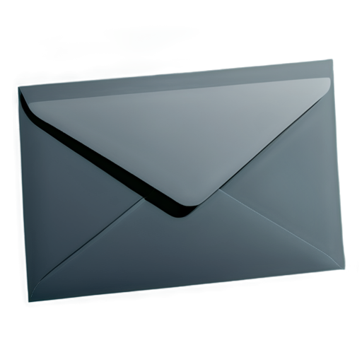 A mail envelope that has been fished by a fishing rod. Hacking. - icon | sticker