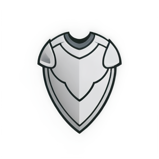 Medieval Armor Battle Armor Icon Front - icon | sticker