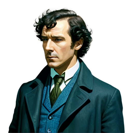 Sherlock Holmes - icon | sticker