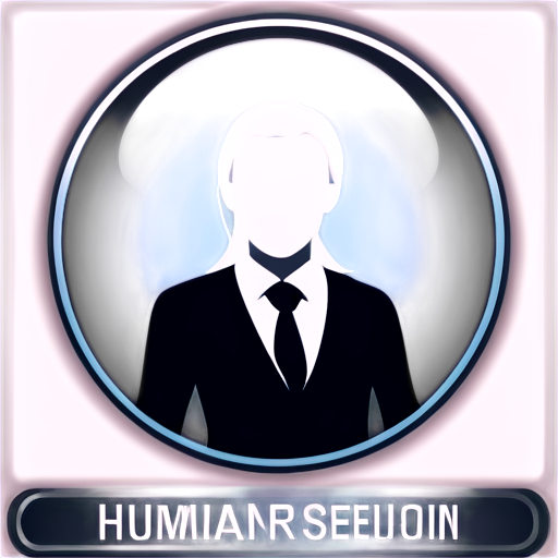 a professional icon for human resource management system - icon | sticker