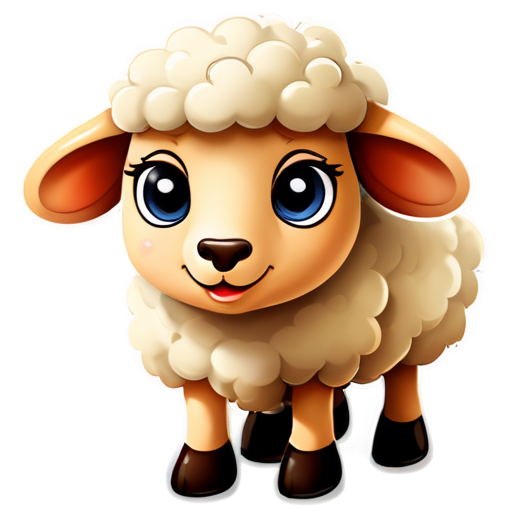 Sheep logo - icon | sticker