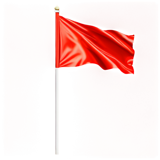 2d red flag sprite - icon | sticker