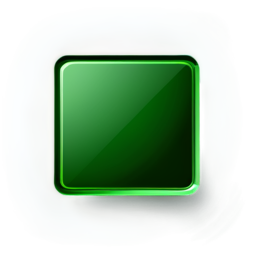 green square outline - icon | sticker