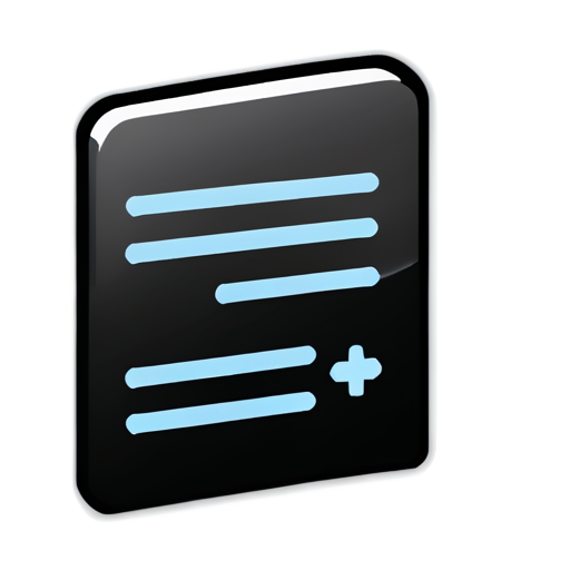 2D, program icon,Without background,employment, precedent for work, list, checkmarks - icon | sticker