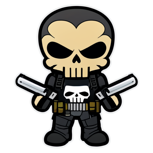 Punisher updated - icon | sticker