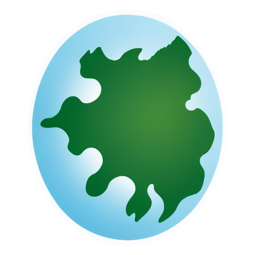 Fantasy map - icon | sticker