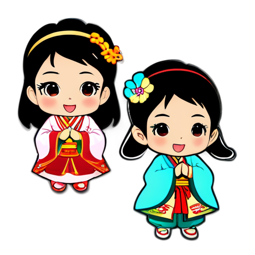 traditional chinese music - icon | sticker