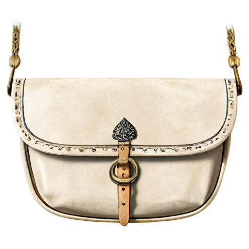 Simple poor medieval shoulder bag - icon | sticker