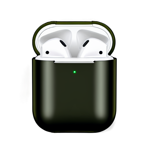 AirPods casing without AirPods - icon | sticker