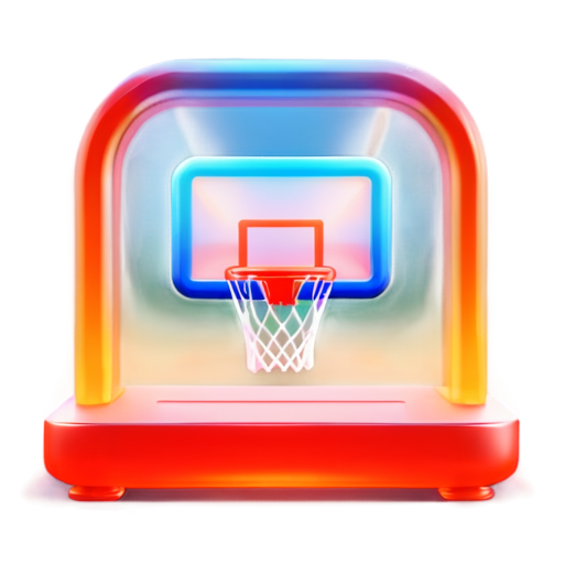 Basketball goal - icon | sticker