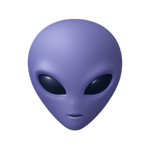 AI Assistant, alien - icon | sticker