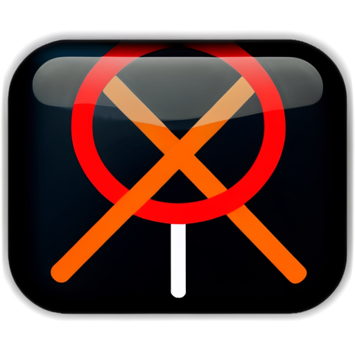 create an icon on the topic “stop addiction” - icon | sticker