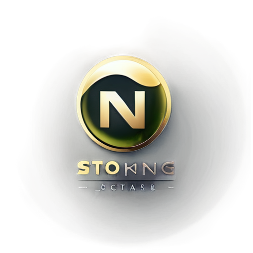 Modern flat Logo for IT company named NI Corp . Strong style - icon | sticker