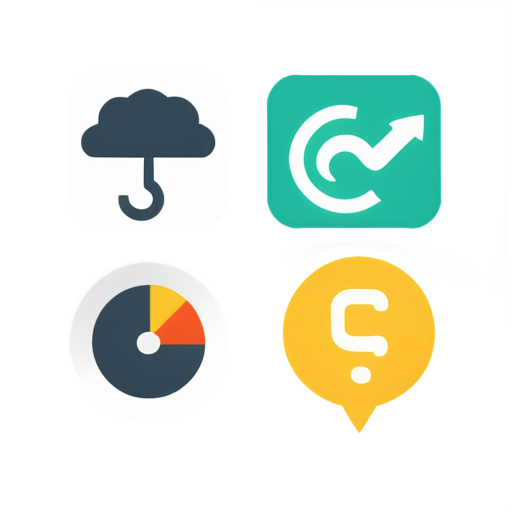 Create the icons for CRM platform for department official,' in navbar without text, about Personal Finance Manager, the first is the dashboard then expenses, budgeting,goals,reports,profile. It has to be modern and accurate please. - icon | sticker