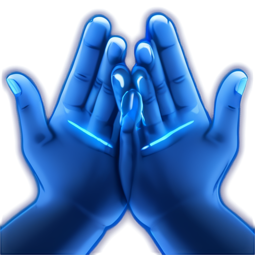 hands praying game icon - icon | sticker