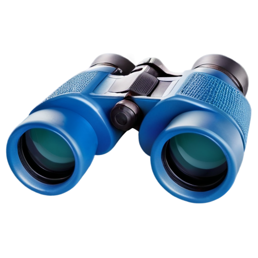 blue binoculars - icon | sticker