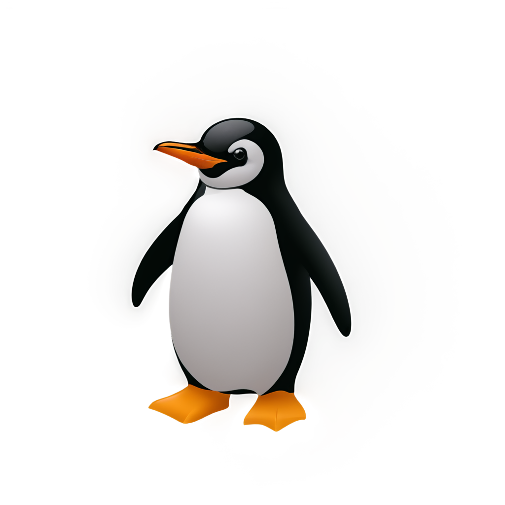 a penguin - icon | sticker