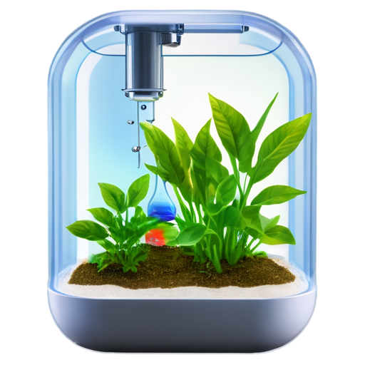 incubator laboratory elixir rainbow with life growth plant gentically engineered inside the plant is like never seen before rainbow waveleghts - icon | sticker