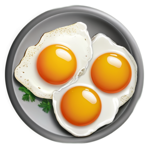 fried eggs - icon | sticker