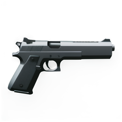 hand drawed gta 5 theme pistol - icon | sticker