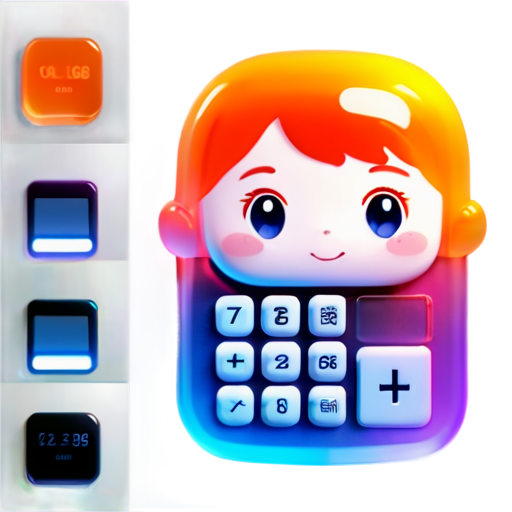 calculator - icon | sticker