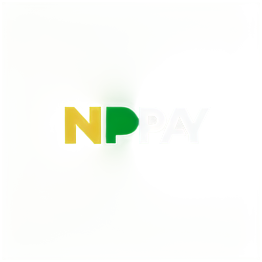 Generate a logo for a company that processes payments online. The main clients of the British gambling industry. The logo should characterize the reliability and modernity of the company. The logo must contain green. Company name NPAY - icon | sticker