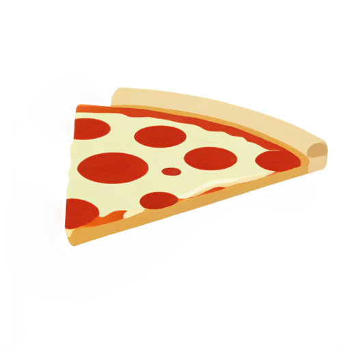 hand drawed gta 5 theme pizza - icon | sticker