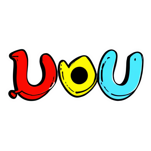 i love you written with letters - icon | sticker