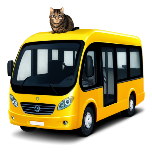 auto for transport cats - icon | sticker