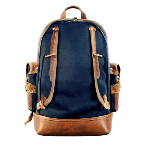 medieval open backpack - icon | sticker