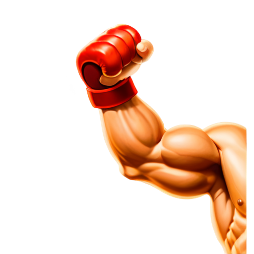 strong arm game icon - icon | sticker