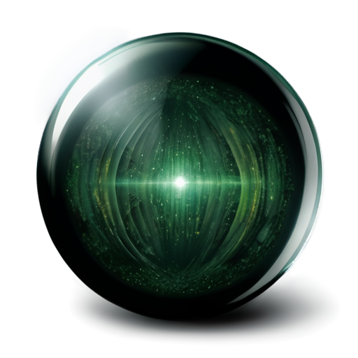 Harry potter Invisibility Cloak inside glass ball - icon | sticker