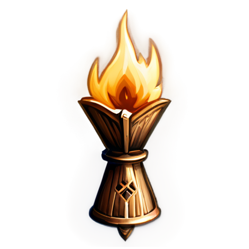 medieval casting spell icon - icon | sticker