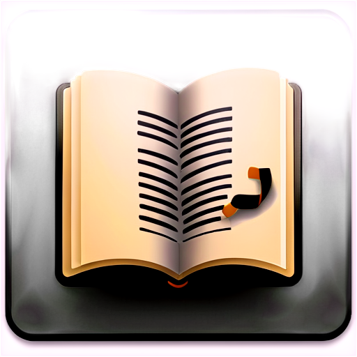 A Reading-Note App Icon - icon | sticker