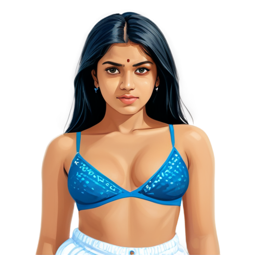 Sexy indian girl teen - icon | sticker