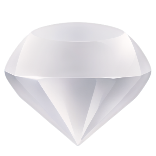 cut diamond - icon | sticker
