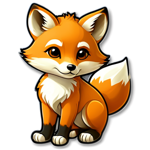 Fox-builder - icon | sticker