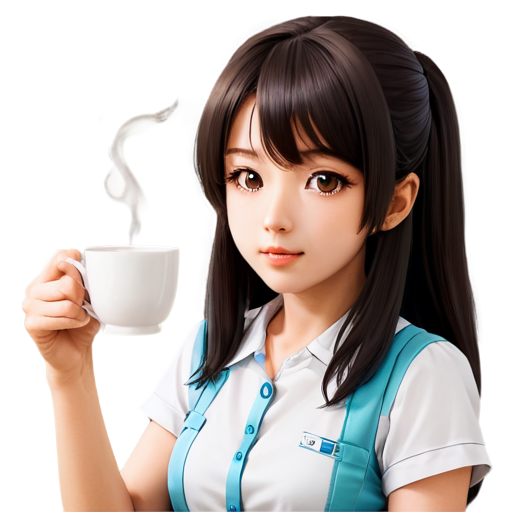 Ahmad tea cute anime girl anime - icon | sticker