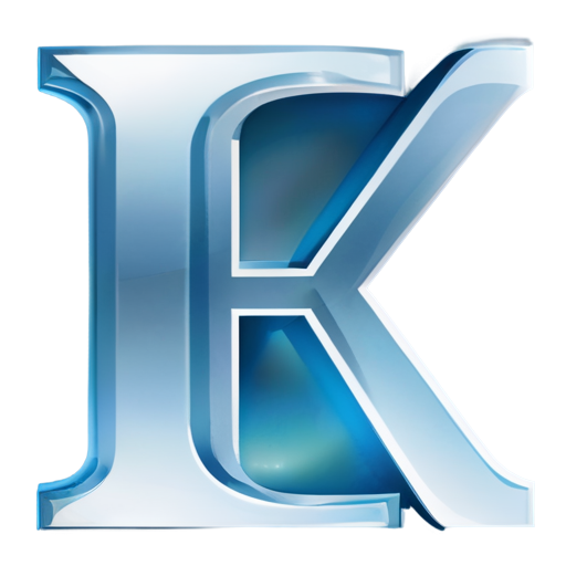logo of 2 letters "C" and "K". - icon | sticker