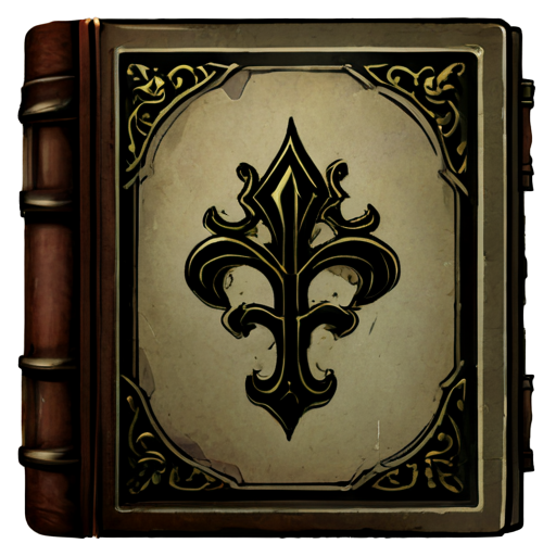 medieval mage book icon - icon | sticker