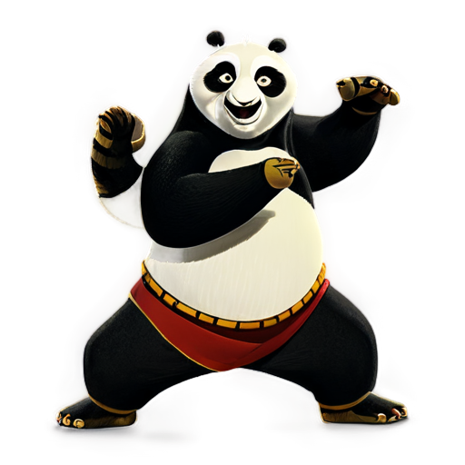 Kung fu panda - icon | sticker