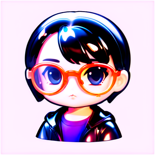 cyberpunk glasses - icon | sticker