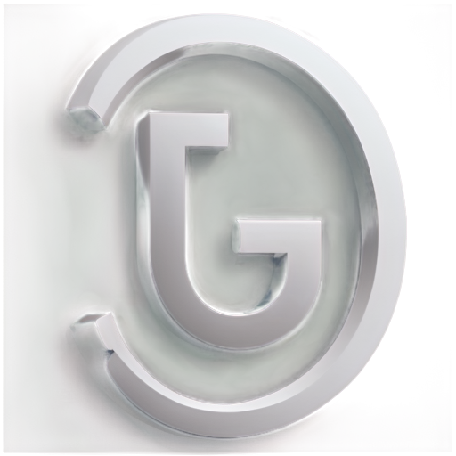 extension springs, Letter 'G', stainless steel - icon | sticker